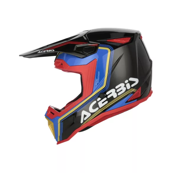Acerbis Whoops graphic black-blue bukósisak