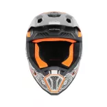 Acerbis Whoops graphic grey-orange bukósisak