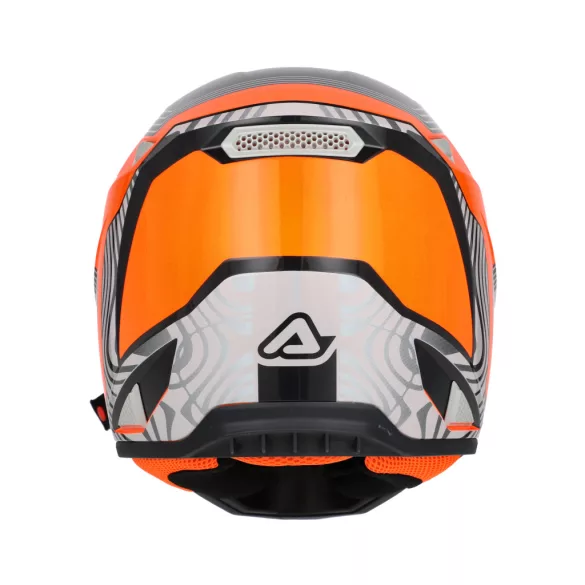 Acerbis Whoops graphic grey-orange bukósisak