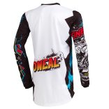 Oneal Element Villain gyerek cross mez, white