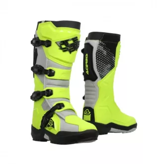 Acerbis artiglio MX csizma fluosárga - szürke