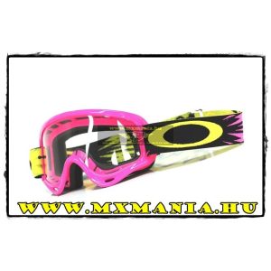 Oakley XS-O Frame MX High Voltage Pink cross szemüveg