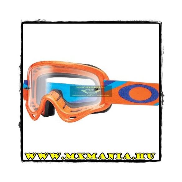 Oakley XS-O-Frame MX Heritage Racer cross szemüveg, Neon Orange