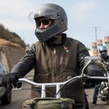 Biltwell Lane Splitter Gloss stormgrey bukósisak