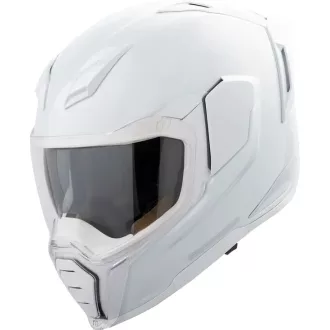 Icon ultraflite™ solid mips® fehér bukósisak
