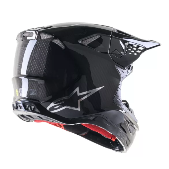 Alpinestars Supertech M10 fame carbon fekete bukósisak