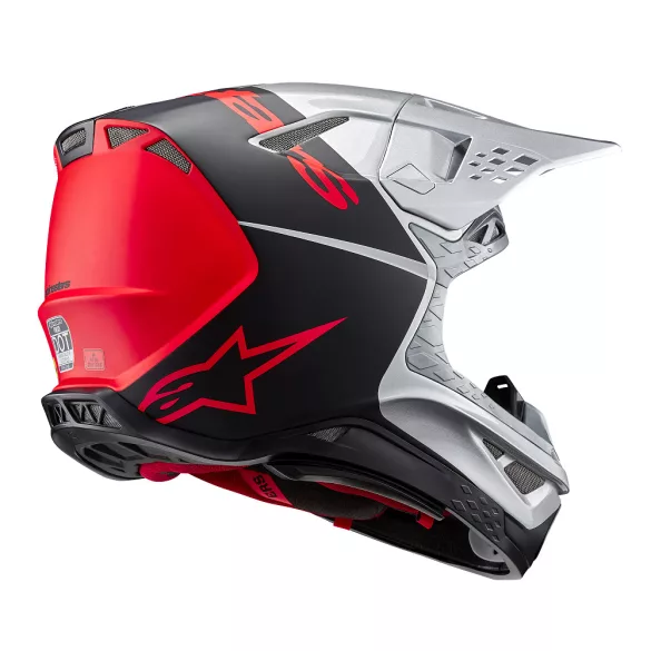 Alpinestars Supertech M10 Flood ezüst-fekete