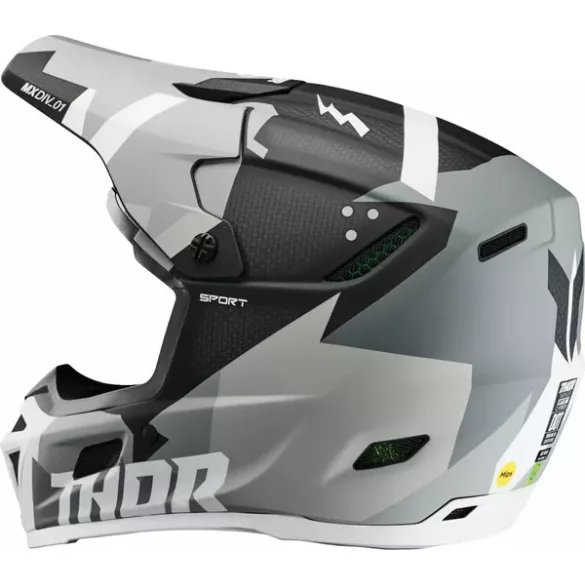 Thor Reflex Sport Carbon Brave MIPS® szürke-fehér