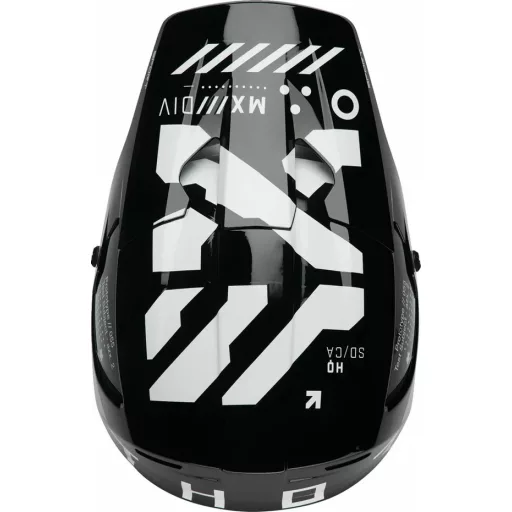 Thor reflex sport strike mips® fekete/szürke - piros