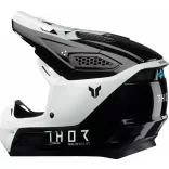 Thor Fleet Storm bukósisak fekete-fehér
