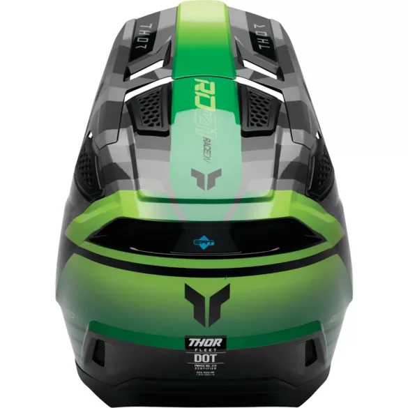 THOR FLEET CAMBER bukósisak zöld-fekete