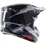 Alpinestars SM10 Ampress black carbon bukósisak