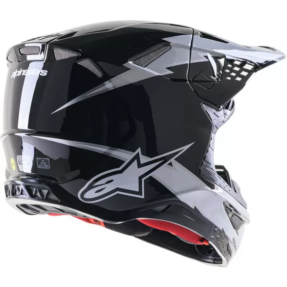 Alpinestars SM10 Ampress black carbon bukósisak