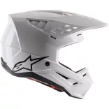 Alpinestars SM5 solid white bukósisak
