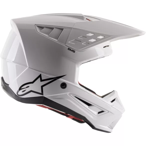 Alpinestars SM5 solid white bukósisak