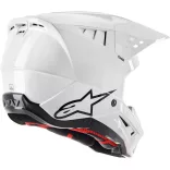 Alpinestars SM5 solid white bukósisak