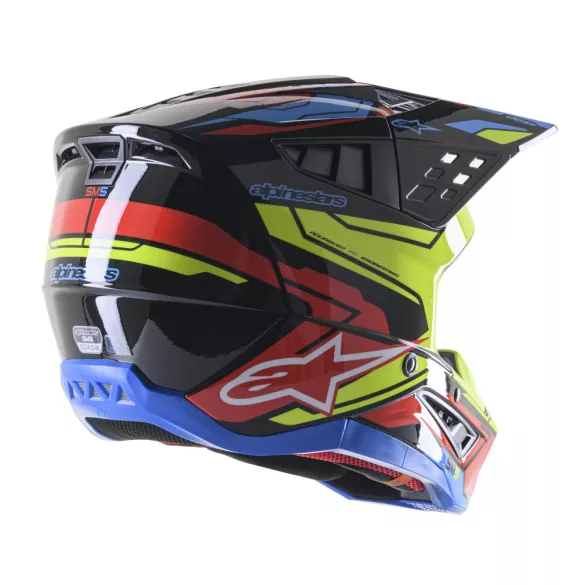 Alpinestars SM5 action black-yellow-red bukósisak