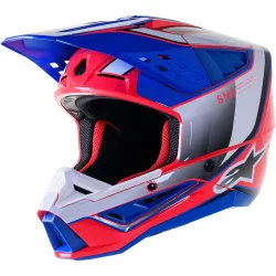 Alpinestars SM5 sail pink-blue bukósisak