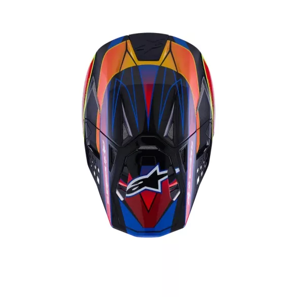 Alpinestars Supertech M10 Era MIPS Bukósisak - Blue/Red/Yellow