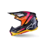 Alpinestars S-M7 Rise black-punk-yellow bukósisak