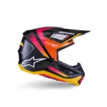 Alpinestars S-M7 Rise black-punk-yellow bukósisak