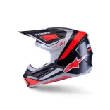 Alpinestars S-M7 Rise black-red-silver bukósisak