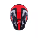Alpinestars S-M7 Rise black-red-silver bukósisak