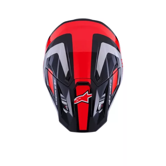 Alpinestars S-M7 Rise black-red-silver bukósisak