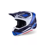 Alpinestars S-M7 Rise blue-white bukósisak