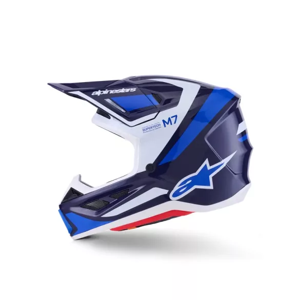 Alpinestars S-M7 Rise blue-white bukósisak