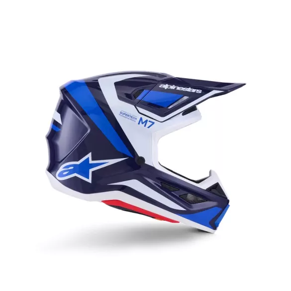Alpinestars S-M7 Rise blue-white bukósisak
