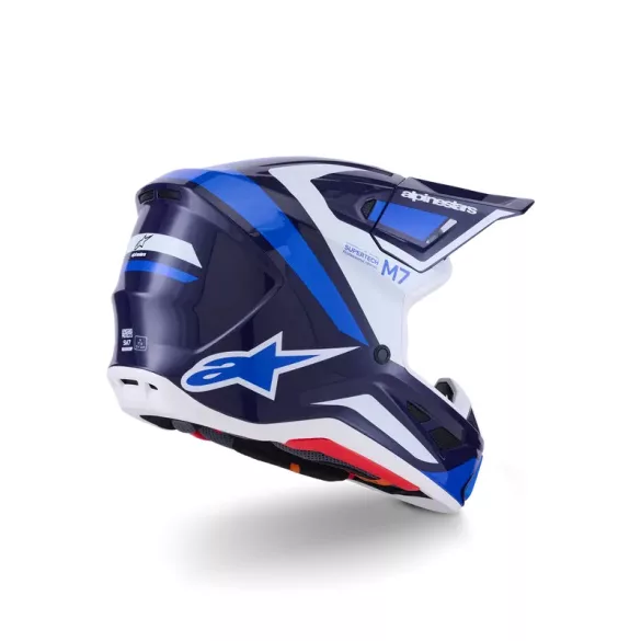 Alpinestars S-M7 Rise blue-white bukósisak
