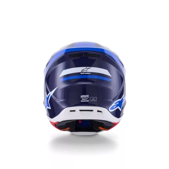 Alpinestars S-M7 Rise blue-white bukósisak