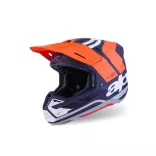 Alpinestars S-M7 Core blue-orange-white bukósisak