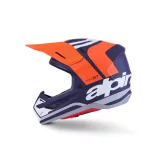 Alpinestars S-M7 Core blue-orange-white bukósisak
