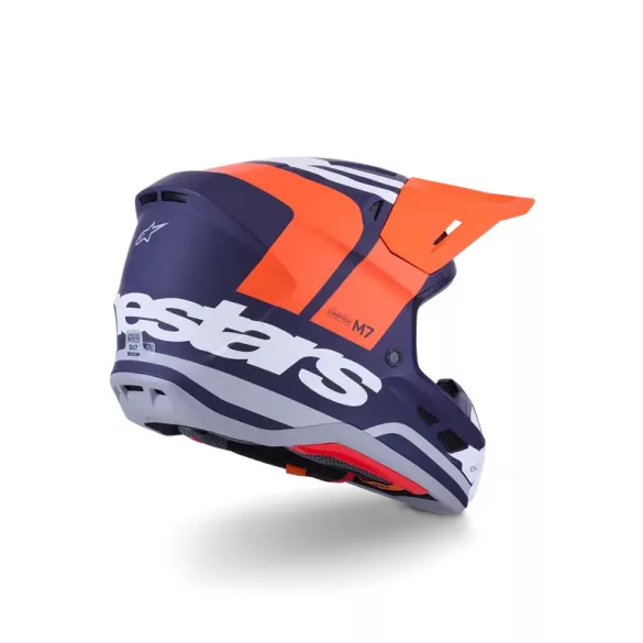Alpinestars S-M7 Core blue-orange-white bukósisak