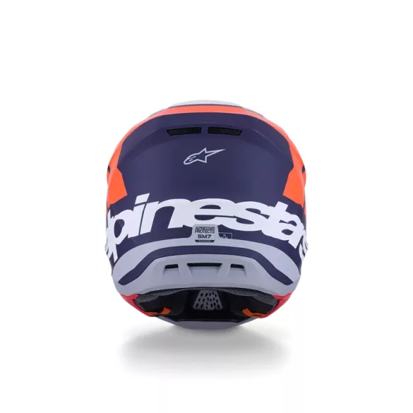 Alpinestars S-M7 Core blue-orange-white bukósisak