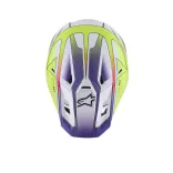 Alpinestars S-M7 Fuse purple-white-yellow bukósisak