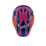 Alpinestars S-M7 Fuse blue-pink-purple bukósisak