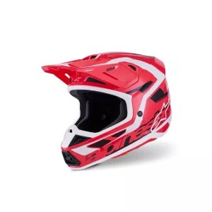 Alpinestars S-M7 Deed red-white bukósisak