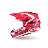 Alpinestars S-M7 Deed red-white bukósisak