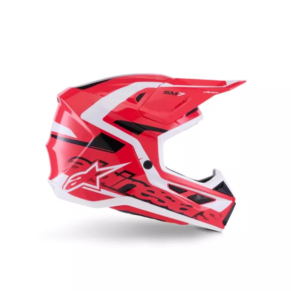 Alpinestars S-M7 Deed red-white bukósisak