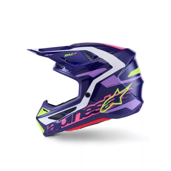 Alpinestars S-M7 Deed pink-purple bukósisak