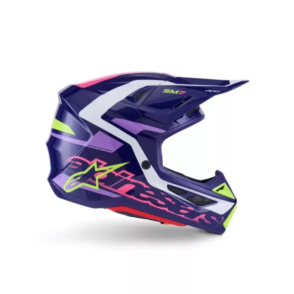 Alpinestars S-M7 Deed pink-purple bukósisak