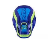 Alpinestars S-M7 Deed blue-yellow bukósisak
