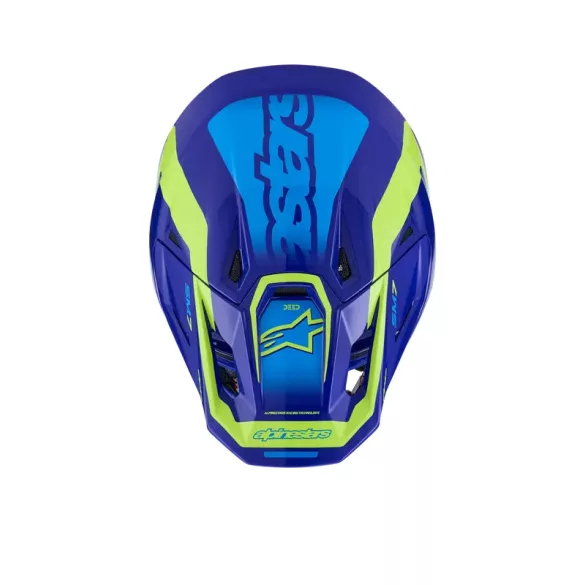 Alpinestars S-M7 Deed blue-yellow bukósisak
