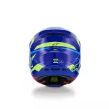 Alpinestars S-M7 Deed blue-yellow bukósisak