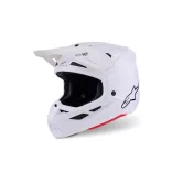 Alpinestars Supertech M7 Solid White Bukósisak