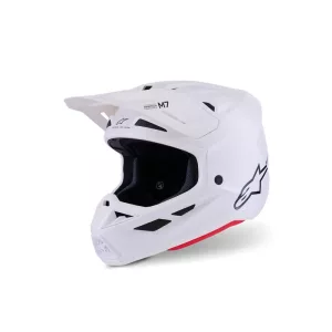 Alpinestars Supertech M7 Solid White Bukósisak
