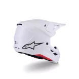 Alpinestars Supertech M7 Solid White Bukósisak